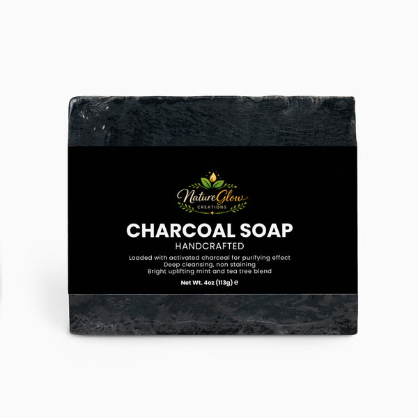 Activated Charcoal Soap Bar – Deep Pore Cleansing & Detox Skin Care