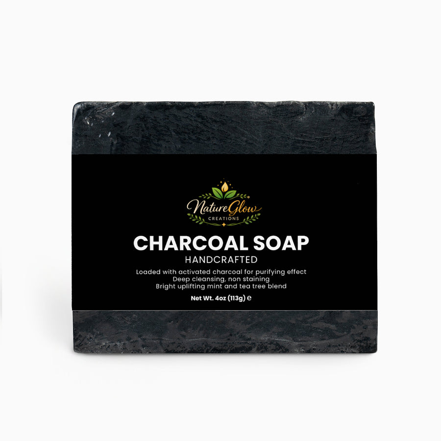 Activated Charcoal Soap Bar – Deep Pore Cleansing & Detox Skin Care