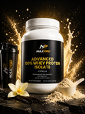 Whey Protein Isolate Vanilla – 25g High Protein Muscle Recovery Powder 28.4oz